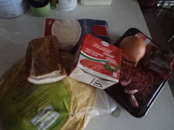 Sarma - holúbky z kyslej kapustovej hlavy (fotorecept) - obrázok 2