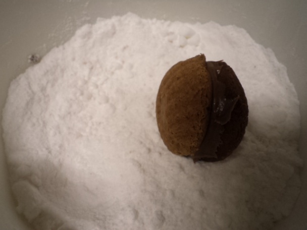 Plnené orechy - mušličky - obrázok 3