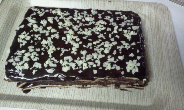 Čokoládovo-mascarponové kocky (fotorecept) - obrázok 4