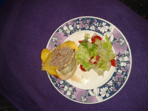 Plnená pečená tekvica - obrázok 3