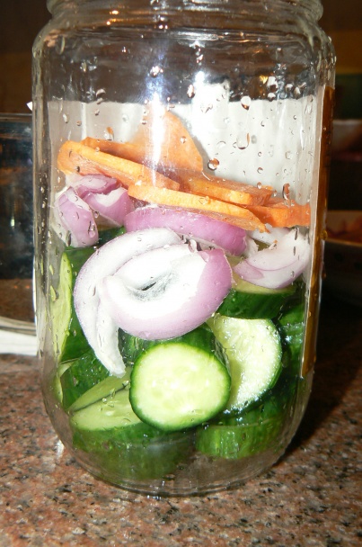 Zavárané uhorkové rezy (fotorecept) - obrázok 4