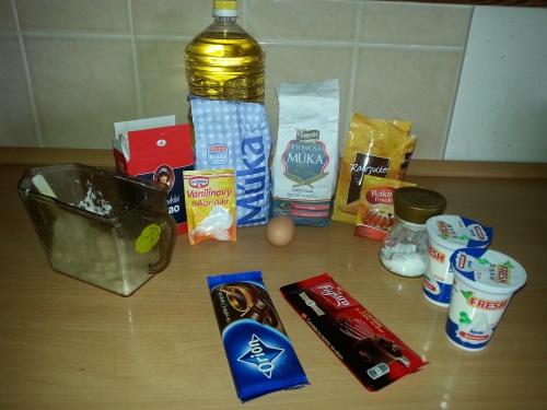 Čokoládové muffiny Vany (fotorecept) - obrázok 1