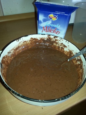 Čokoládové muffiny Vany (fotorecept) - obrázok 3