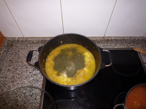 Tekvicový prívarok s duseným mäsom - obrázok 5