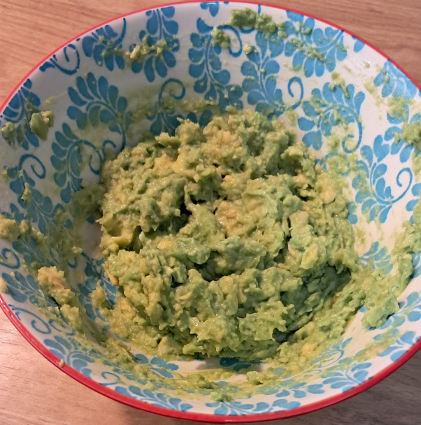 Avokádová nátierka s cottage (fotorecept) - obrázok 1