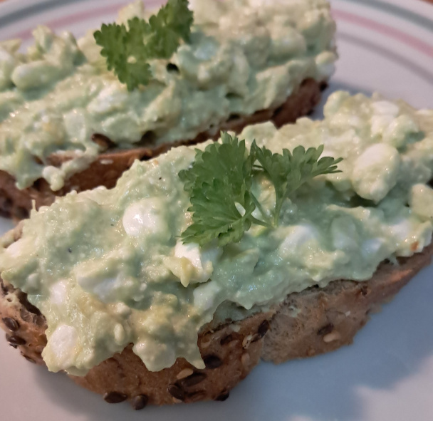 Avokádová nátierka s cottage (fotorecept) - obrázok 4