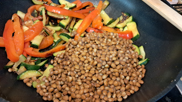 Šošovicová panvička s kuskusom (fotorecept) - obrázok 3