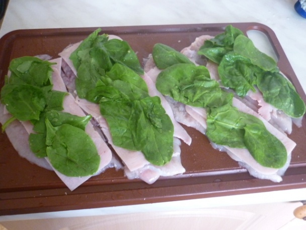 Špenátový závitok - obrázok 1