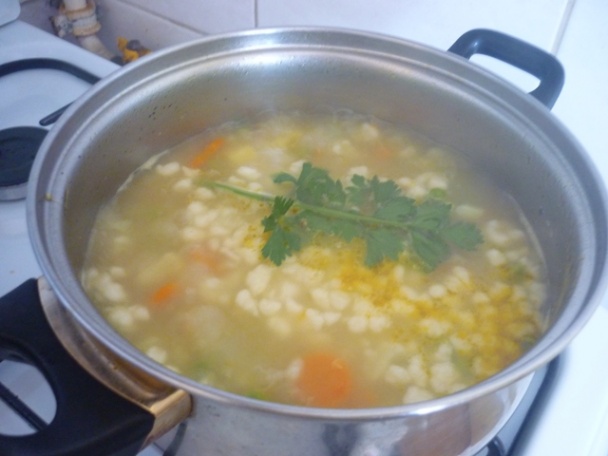 Karfiolová polievka - obrázok 6