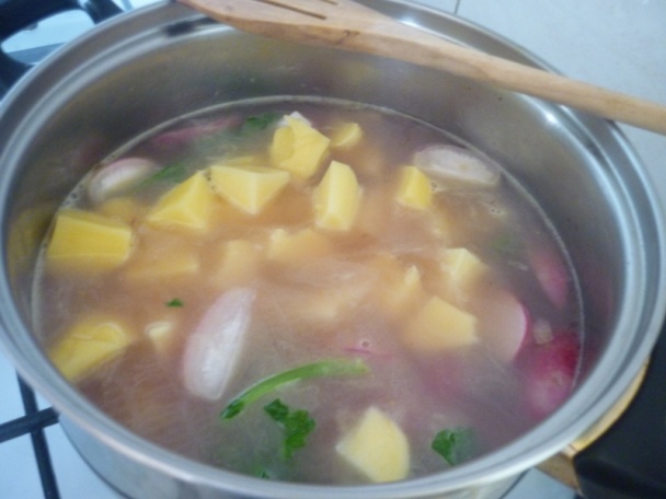 Reďkovková polievka - obrázok 4