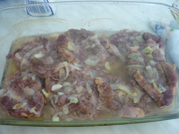 Pečená krkovička s českou kapustou a kysnutou knedľou (fotorecept) - obrázok 5