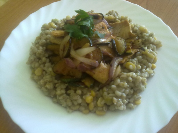 Krúpovo-hrachová príloha - obrázok 1