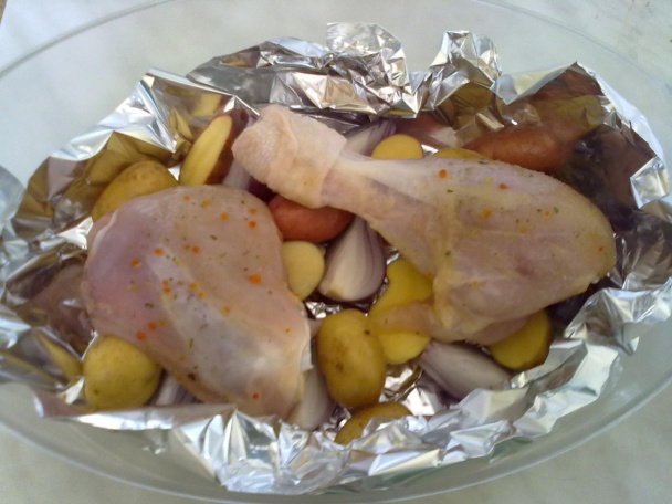 Kuracie stehno v parnom hrnci trochu inak (fotorecept) - obrázok 3