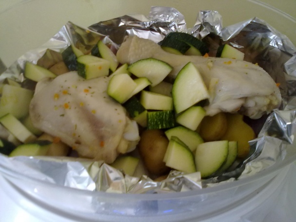 Kuracie stehno v parnom hrnci trochu inak (fotorecept) - obrázok 4