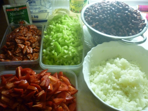 Fazuľové lečo s klobásou - sterilizované (fotorecept) - obrázok 1