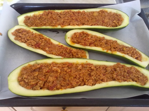 Plnená cuketa s mäsom (fotorecept) - obrázok 6