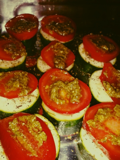 Zapekaná cukina s mozarellou a paradajkou (fotorecept) - obrázok 4