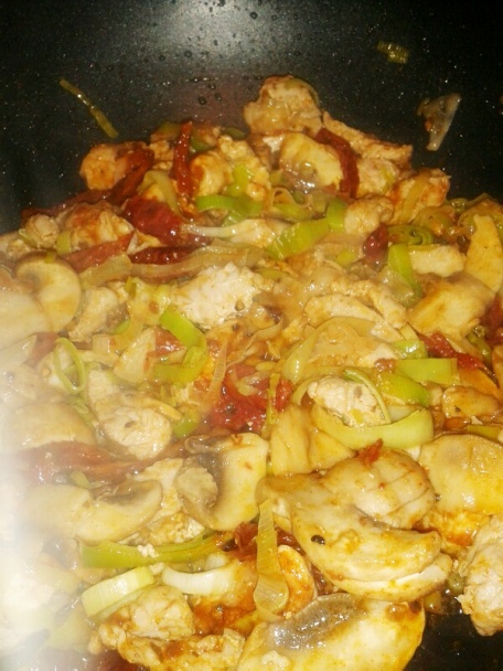 Rýchly šalát s morčacími prsiami a rukulou (fotorecept) - obrázok 6