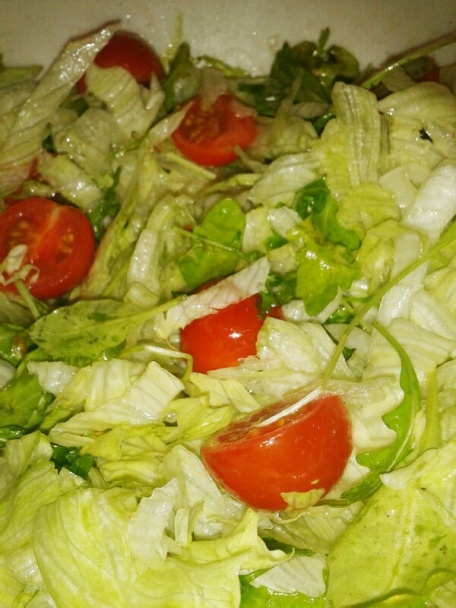 Rýchly šalát s morčacími prsiami a rukulou (fotorecept) - obrázok 9