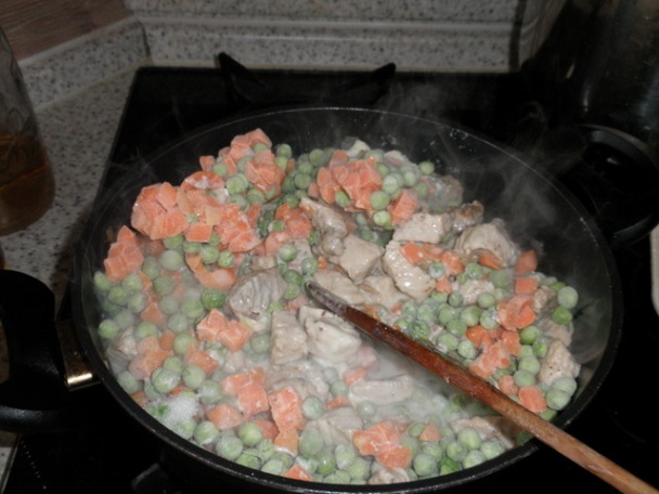 Cestoviny s nivovou omáčkou a kuracinou (fotorecept) - obrázok 4