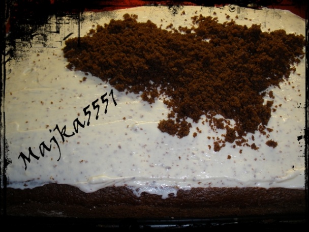 Krtkova torta na plechu (fotorecept) - obrázok 11