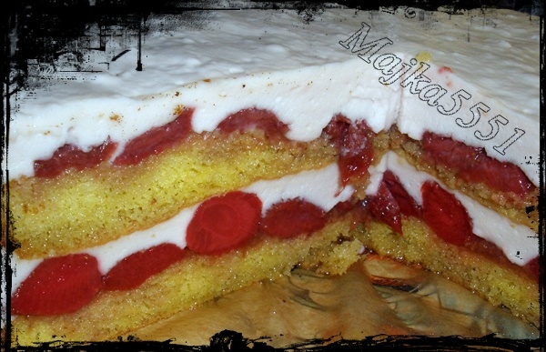 Jahodová želatínová torta (fotorecept) - obrázok 8