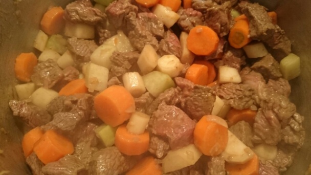 Hovädzie na zelenine (fotorecept) - obrázok 3