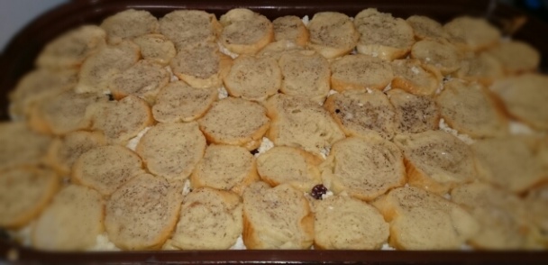 Jablková žemľovka s tvarohom (fotorecept) - obrázok 5