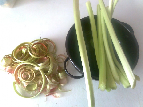 Super rýchly a super mäkkučký rebarborový koláčik - obrázok 1