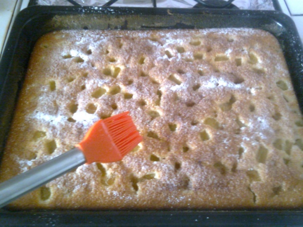 Super rýchly a super mäkkučký rebarborový koláčik - obrázok 3