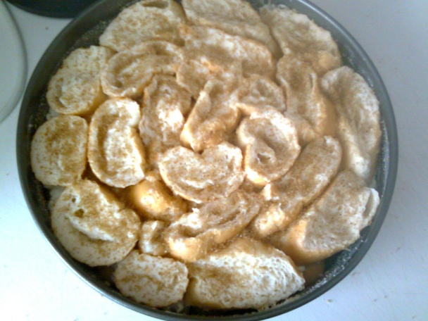 Jablkovo-tvarohová žemľovka (fotorecept) - obrázok 7