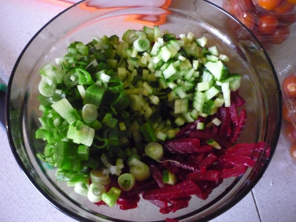 Studený boršč / Šaltibarščiai (fotorecept) - obrázok 1