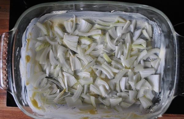 Pečené kuracie stehná - plnené / na smotane - obrázok 2