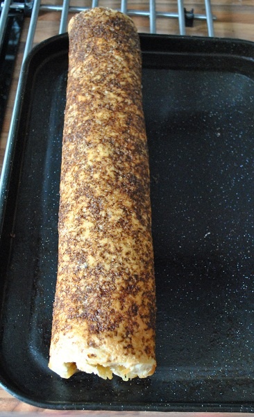 Rýchla jablková obrátená roláda - obrázok 6