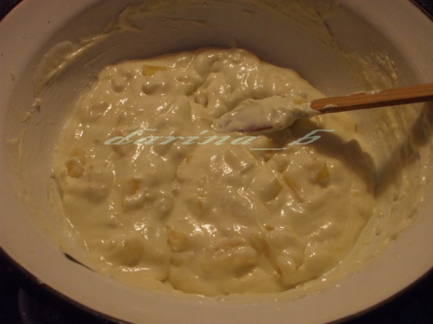 Tvarohová torta s ananásom - obrázok 5