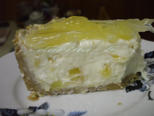 Tvarohová torta s ananásom - obrázok 8
