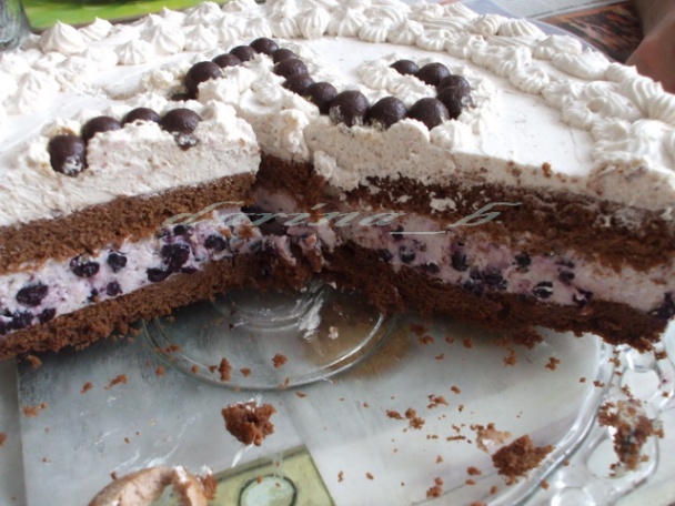 Tvarohová torta s ananásom - obrázok 9