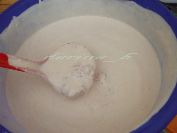 Domáca tvarohová zmrzlina s jahodami - obrázok 8