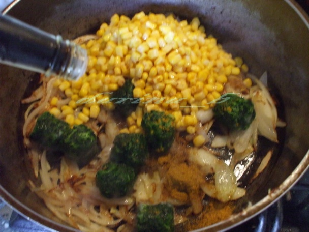 Cestovina s kukuricou a špenátom - obrázok 3