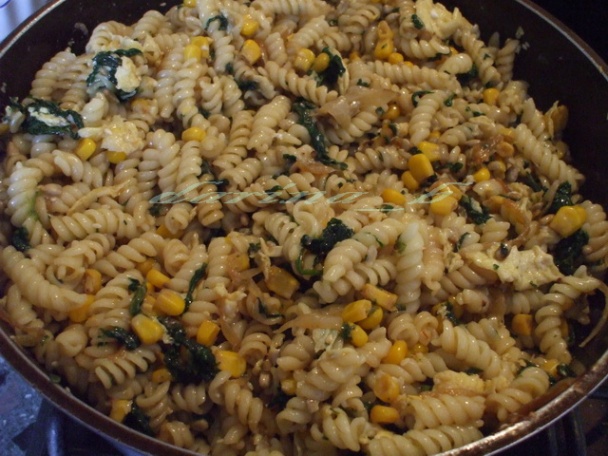 Cestovina s kukuricou a špenátom - obrázok 8