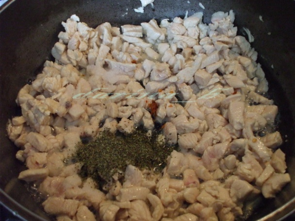 Špagety s kuracím mäsom - obrázok 2