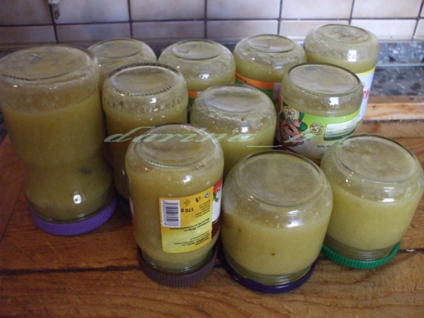 Cuketovo - rebarborový džem s mätou - obrázok 7