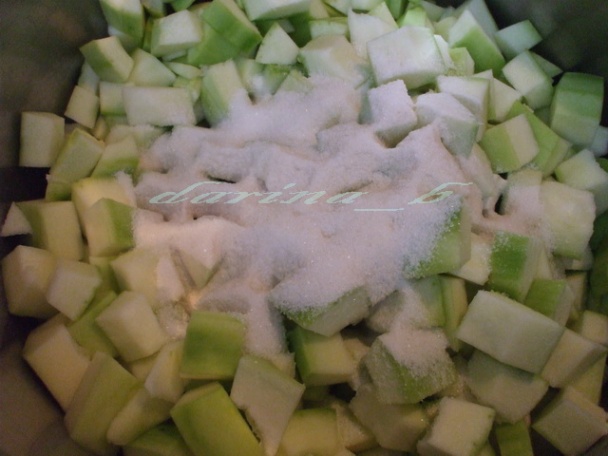 Cuketový džem s lesným ovocím - obrázok 2