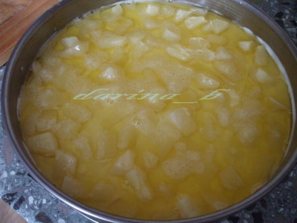  Ananásová torta nepečená - obrázok 5