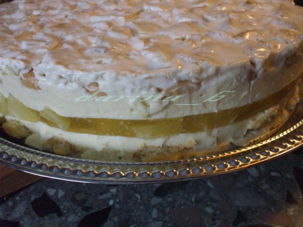  Ananásová torta nepečená - obrázok 11