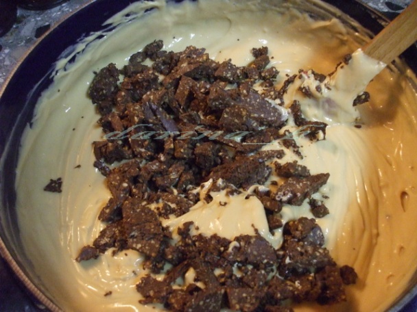 Nepečená torta a la Ferrero Rocher - obrázok 6