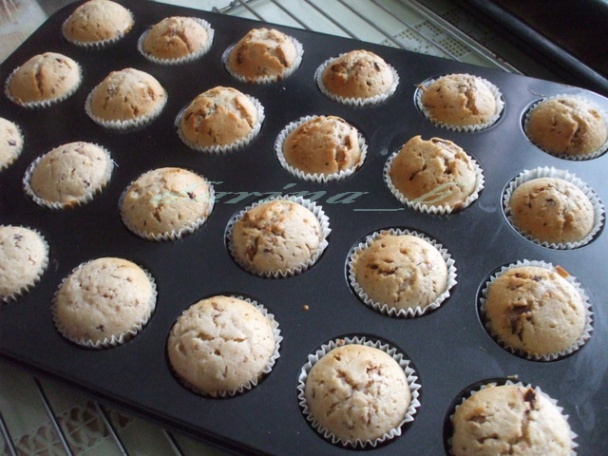 Špaldové muffinky s mätou - obrázok 3