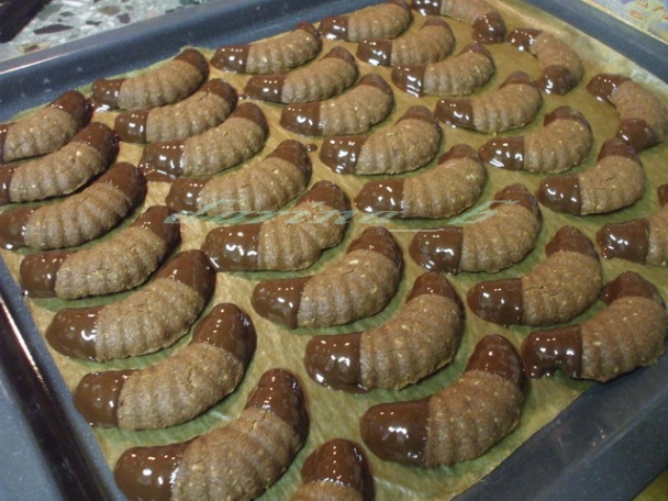 Čokoládové rohlíčky - obrázok 6
