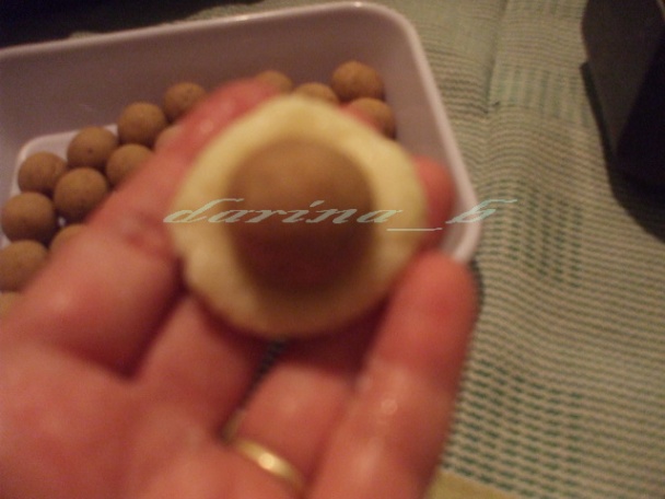 Gaštanové guľky v kokosovom kabáte - obrázok 6