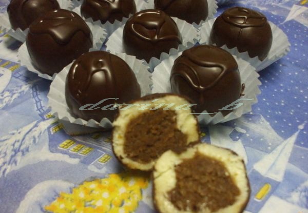 Gaštanovo-orechové guľky v marcipáne - obrázok 10